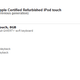 Image for article titled Dealzmodo: Big Price Drops on Refurbed Previous Gen iPod Touches